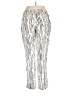 Gianni Bini 100% Viscose Print Silver Casual Pants Size M - photo 2