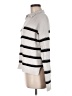 Laundry by Shelli Segal Stripes Silver Pullover Sweater Size M - photo 5