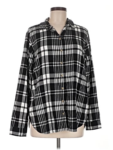 Jachs Girlfriend Long Sleeve Button-Down Shirt (view 1)