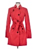 Volcom 100% Cotton Red Trenchcoat Size M - photo 1