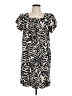 Originality Animal Print Black Casual Dress Size L - photo 1
