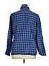 L.L.Bean 100% Cotton Checkered-gingham Blue Long Sleeve Button-Down Shirt Size XL - photo 2