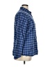 L.L.Bean 100% Cotton Checkered-gingham Blue Long Sleeve Button-Down Shirt Size XL - photo 4