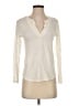 Sandro 100% Silk Ivory Long Sleeve Top Size S (estimated) - photo 1