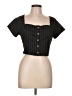 Hollister Black Short Sleeve Top Size L - photo 1