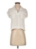 Love Notes 100% Rayon Ivory Short Sleeve Blouse Size S - photo 1