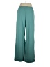 Lands' End Solid Teal Casual Pants Size L - photo 2