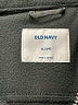 Old Navy 100% Polyester Solid Black Track Jacket Size 14 - photo 3