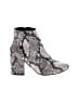Bamboo Gray Ankle Boots Size 8 1/2 - photo 1