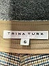 Trina Turk Plaid Brown Gray Casual Pants Size 6 - photo 7