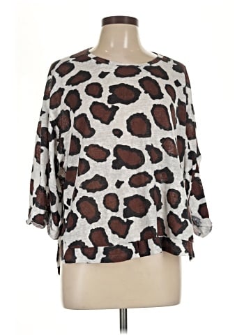 Umgee 3/4 Sleeve Blouse (view 1)