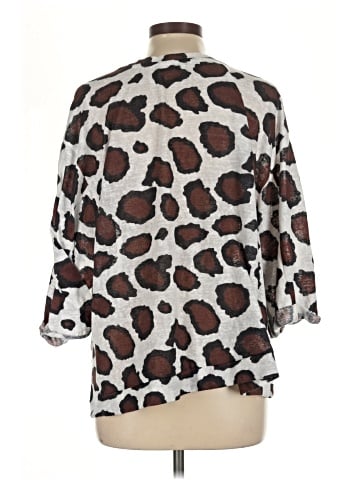 Umgee 3/4 Sleeve Blouse (view 2)