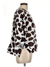 Umgee 100% Polyester Animal Print Brown 3/4 Sleeve Blouse Size L - photo 4