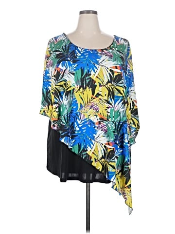 Roaman's 3/4 Sleeve Blouse (view 1)