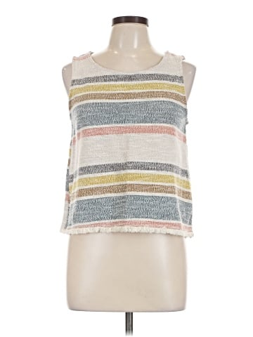 Green Envelope Sleeveless Top (view 1)