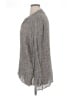 J.Jill 100% Rayon Tweed Gray Long Sleeve Blouse Size XL - photo 5