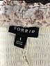 Torrid Brown Long Sleeve Blouse Size 1X Plus (1) - photo 7