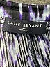 Lane Bryant 100% Cotton Blue Short Sleeve Blouse Size 14 - 16 Plus - photo 7