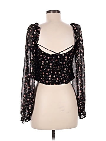 WAYF Long Sleeve Blouse (view 2)