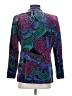 TanJay 100% Cotton Print Purple Blazer Size S - photo 2