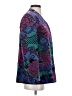 TanJay 100% Cotton Print Purple Blazer Size S - photo 4