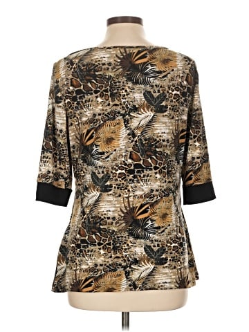 Christopher & Banks 3/4 Sleeve Blouse (view 2)