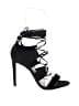 Adidas 100% Leather Black Sandals Size 7 - photo 1