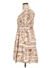 Inner Circle Inc. 100% Rayon Paisley Tan Casual Dress Size XL - photo 5