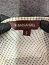 Ranna Gill 100% Polyester Ivory Long Sleeve Blouse Size S - photo 7
