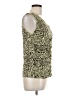 Ellen Tracy Green Sleeveless Blouse Size L - photo 4