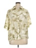 Unique Spectrum Tie-dye Ivory Short Sleeve Blouse Size XL (estimated) - photo 1