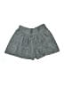 Tea Chevron-herringbone Gray Shorts Size 6 - photo 1