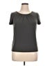 Worthington Gray Short Sleeve Top Size XL (petite) - photo 1