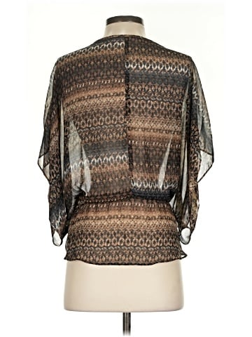 Pookie & Sebastian 3/4 Sleeve Blouse (view 2)