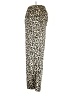 Haute Monde Animal Print Gold Casual Pants Size M - photo 4