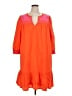 J.Crew Orange Casual Dress Size XL - photo 1