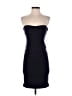 Vanessa Bruno Solid Black Cocktail Dress Size Med (2) - photo 1