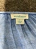 Sundance 100% Linen Blue 3/4 Sleeve Blouse Size L - photo 7