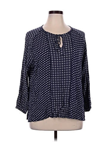 Meri Skye 3/4 Sleeve Blouse (view 1)