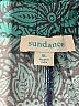 Sundance 100% Cotton Paisley Teal Casual Pants Size XL - photo 7
