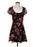 Cotton Candy LA 100% Polyester Floral Black Cocktail Dress Size S - photo 1