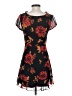 Cotton Candy LA 100% Polyester Floral Black Cocktail Dress Size S - photo 2