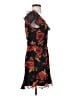 Cotton Candy LA 100% Polyester Floral Black Cocktail Dress Size S - photo 4
