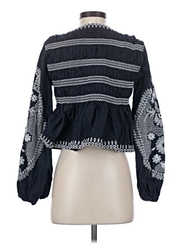 7 For All Mankind Long Sleeve Blouse (view 2)