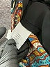 J.Crew 100% Silk Paisley Blue Silk Pants Size 8 (tall) - photo 8