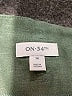 On 34th Solid Green Linen Pants Size 14 - photo 7
