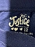 Justice Graphic Blue Athletic Shorts Size 12 - photo 3