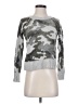 White + Warren 100% Cashmere Camo Silver Cashmere Pullover Sweater Size XS - photo 1