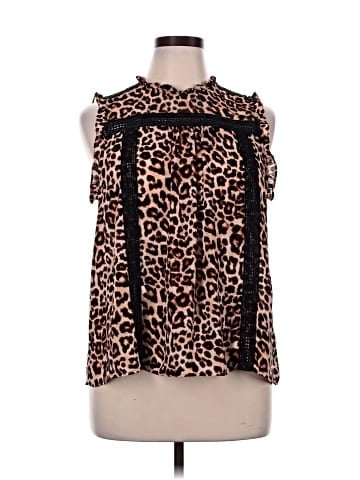 a.n.a. A New Approach Sleeveless Blouse (view 1)