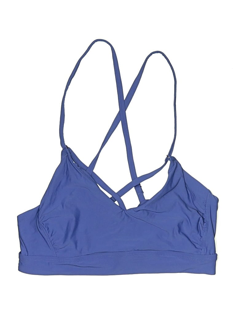 Pre-owned Calia Swimsuit Top Blue Swimwear